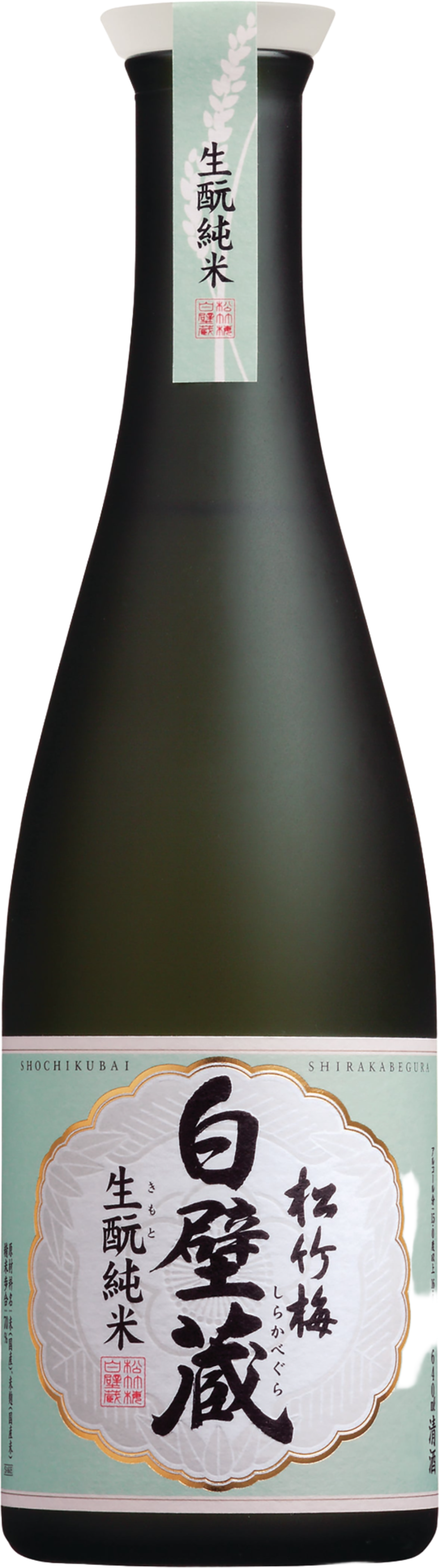 SHO CHIKU BAI SHIRAKABEGURA KIMOTO JUNMAI 640ML