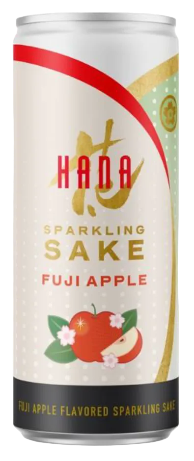 HANA FLAVORED SPARKLING SAKE FUJI APPLE