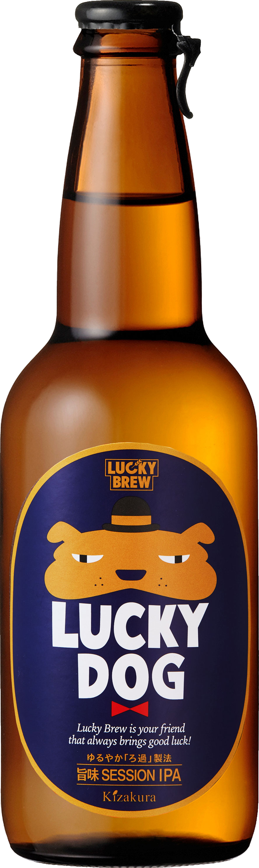 LUCKY DOG SESSION IPA BOTTLE