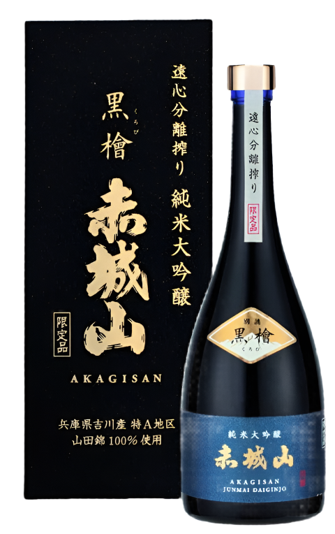 AKAGISAN ENSINBUNRISIBORI JUNMAI DAIGINJO KUROBI SAKE