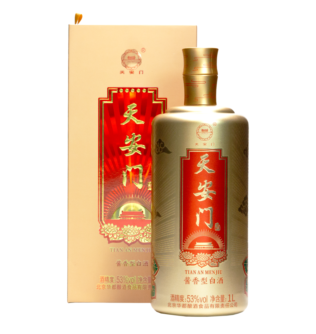 HUADU TIANANMEN GOLD BAIJIU 53%