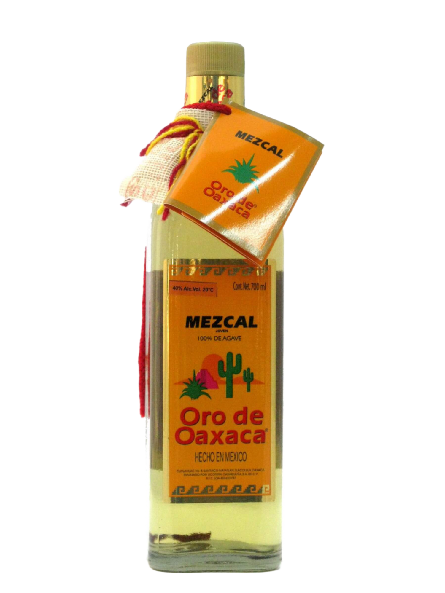 ORO DE OAXACA MEZCAL WITH WORM