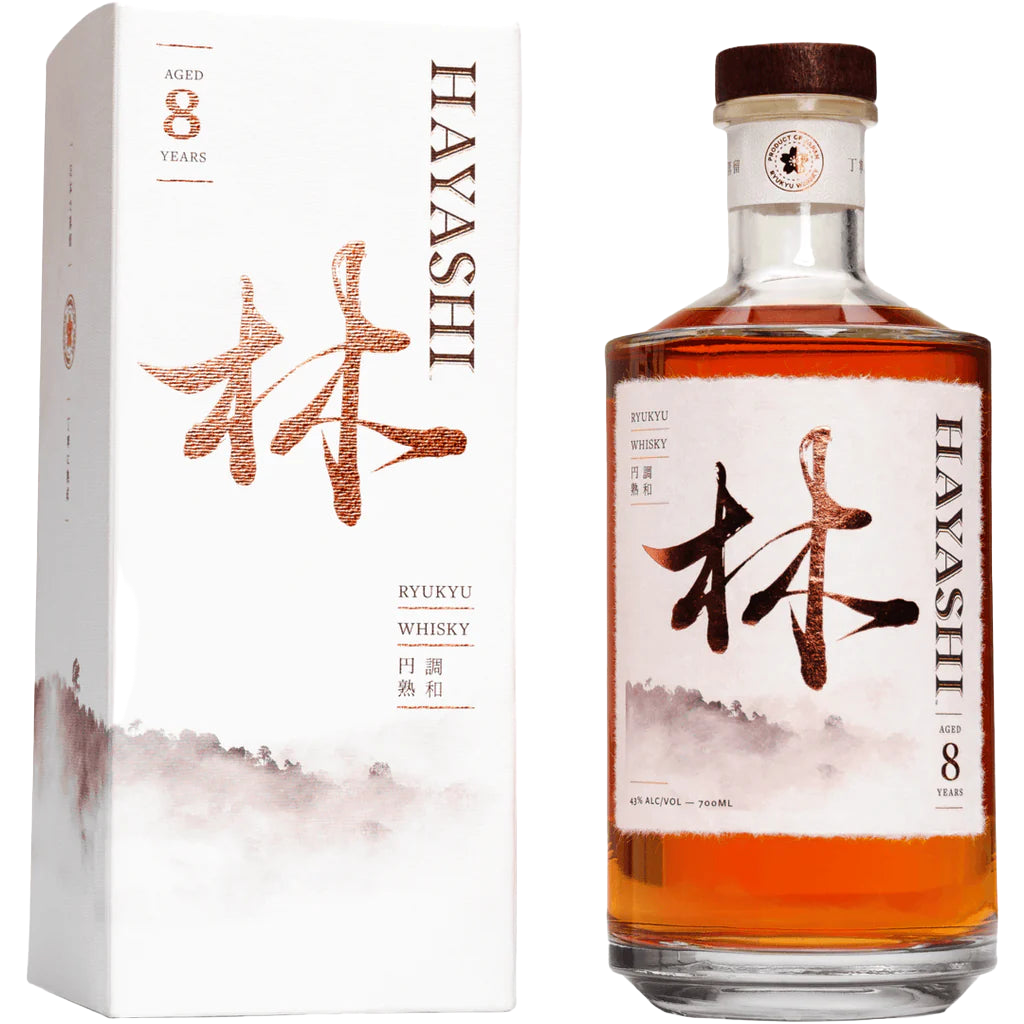 HAYASHI 8 YEAR AGED RYUKYU WHISKY