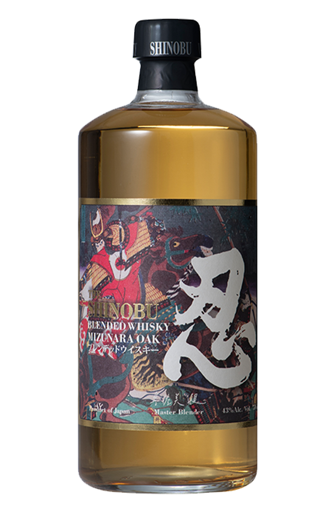 SHINOBU BLENDED MALT WHISKY 40%