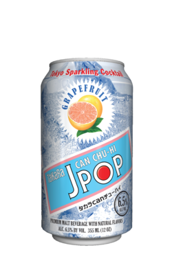 JPOP CHU-HI GRAPEFRUIT CAN - Co-Ho Imports