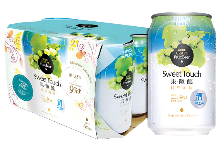 TAIWAN FRUIT BEER WHITE GRAPE - Co-Ho Imports