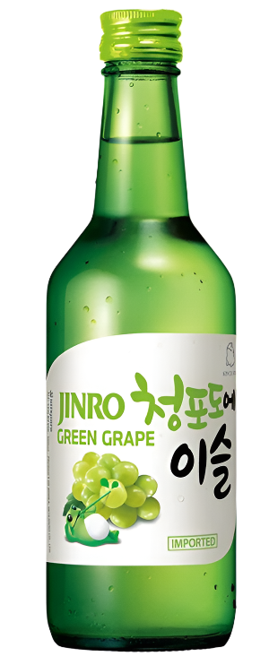 JINRO GREEN GRAPE (청포도에 이슬)