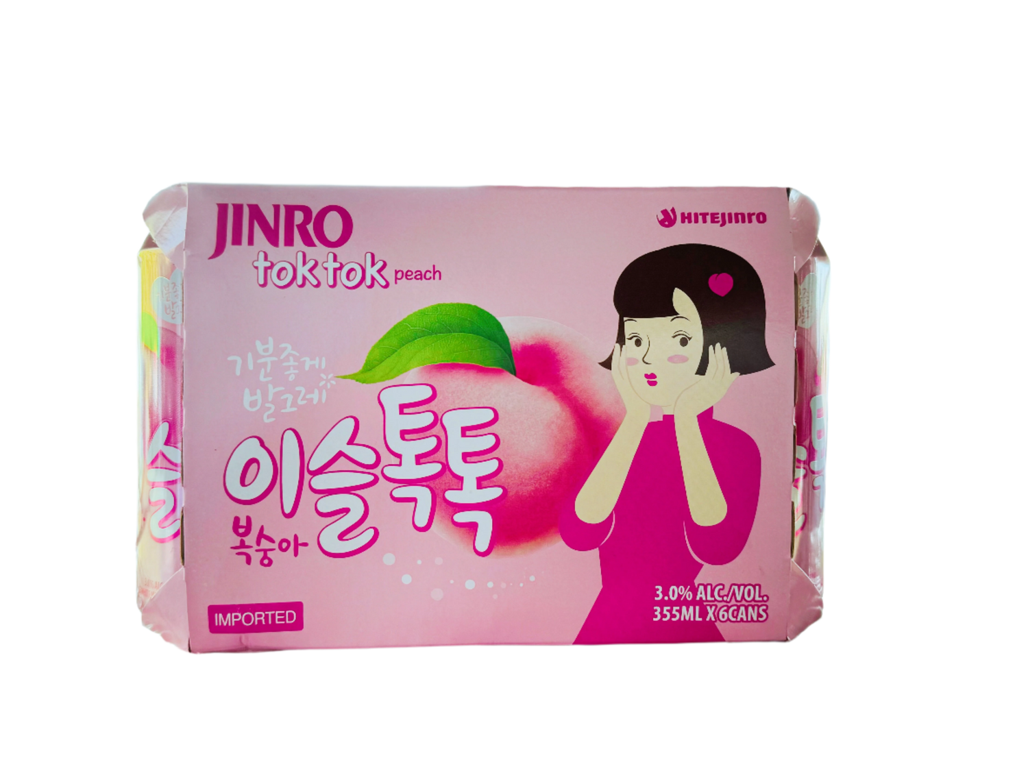 JINRO TOKTOK PEACH CAN