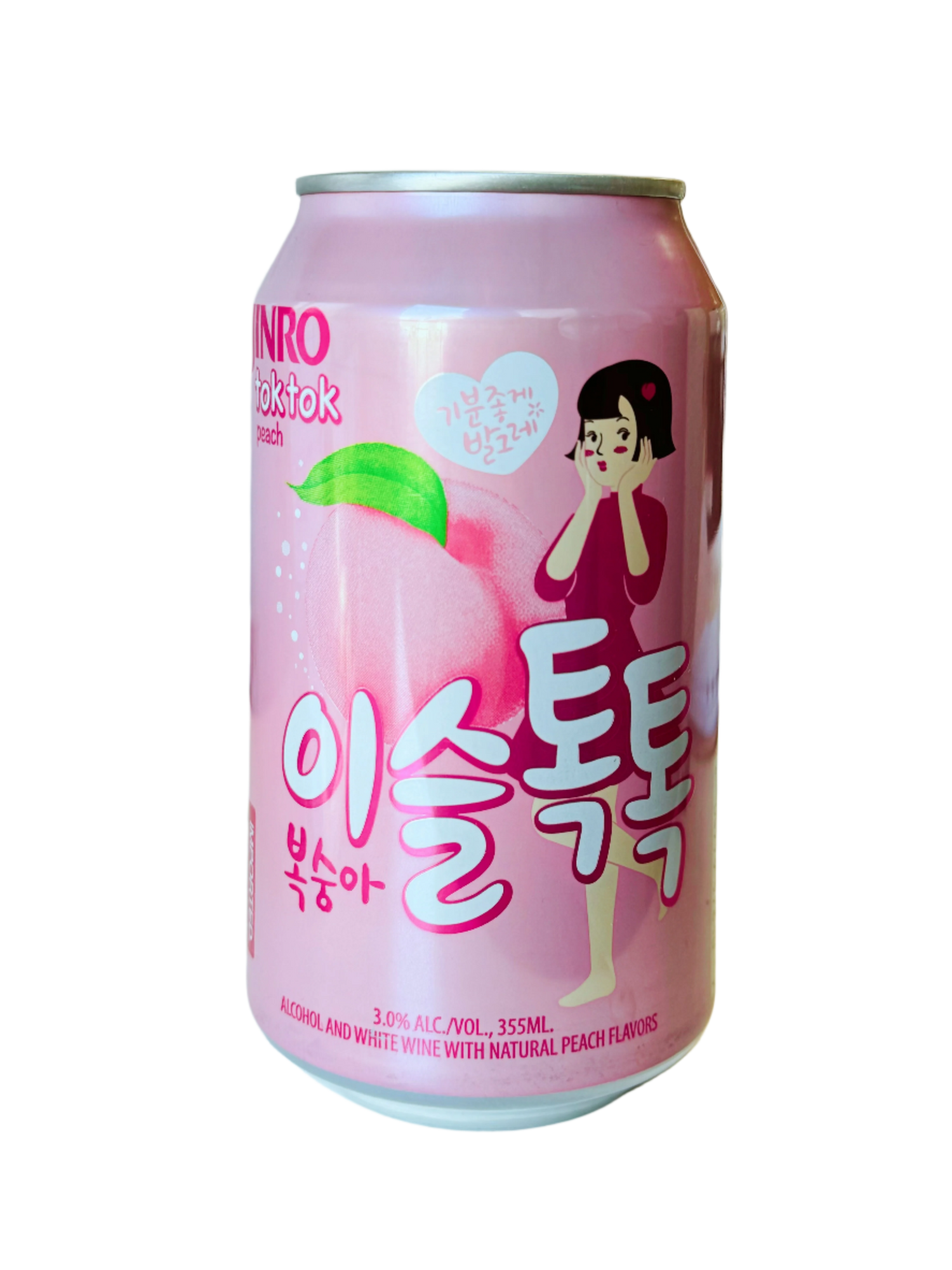 JINRO TOKTOK PEACH CAN