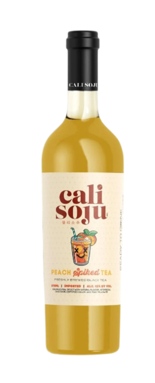 CALI SOJU PEACH SPIKED (BLACK) TEA